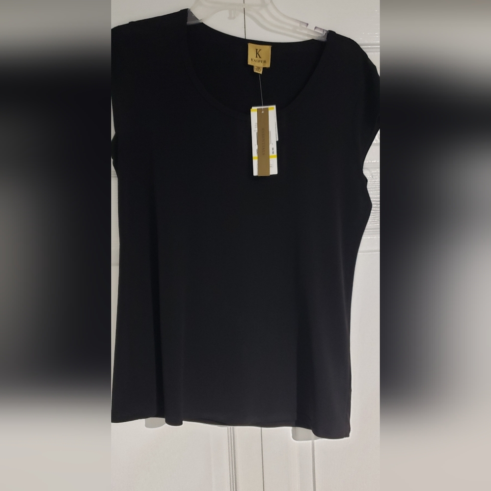Kasper Black Medium Top- NWT